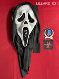 LILLARD_021 - Ghost Face Fun World Scream Mask Autographed By Matthew Lillard
