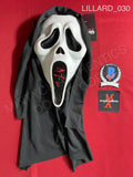 LILLARD_030 - Ghost Face Fun World Scream Mask Autographed By Matthew Lillard