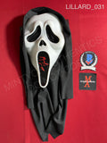 LILLARD_031 - Ghost Face Fun World Scream Mask Autographed By Matthew Lillard