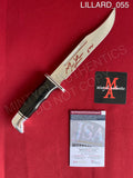 LILLARD_055 - Buck 120 Knife Autographed By Matthew Lillard