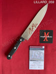 LILLARD_059 - Real 8" Steel Knife Autographed By Matthew Lillard