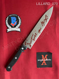 LILLARD_070 - Real 8" Steel Knife Autographed By Matthew Lillard
