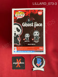 LILLARD_073 - Ghost Face 1607 Ghost Face Funko Pop! Autographed By Matthew Lillard