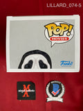 LILLARD_074 - Ghost Face 1607 Ghost Face Funko Pop! Autographed By Matthew Lillard