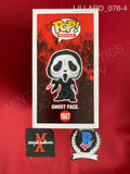LILLARD_076 - Ghost Face 1607 Ghost Face Funko Pop! Autographed By Matthew Lillard
