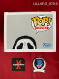LILLARD_079 - Ghost Face 1607 Ghost Face Funko Pop! Autographed By Matthew Lillard