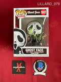 LILLARD_079 - Ghost Face 1607 Ghost Face Funko Pop! Autographed By Matthew Lillard