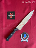 LILLARD_100 - Real 8" Steel Scream Knife Autographed By Matthew Lillard