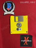 LILLARD_109 - 3.5" Viintage Hackers Floppy Disk Autographed By Matthew Lillard