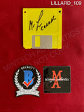 LILLARD_109 - 3.5" Vintage Floppy Disk 3.5" Vintage Floppy Disk Autographed By Matthew Lillard