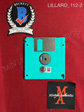 LILLARD_112 - 3.5" Viintage Hackers Floppy Disk Autographed By Matthew Lillard