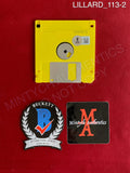 LILLARD_113 - 3.5" Vintage Floppy Disk 3.5" Vintage Floppy Disk Autographed By Matthew Lillard
