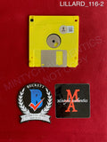 LILLARD_116 - 3.5" Vintage Floppy Disk 3.5" Vintage Floppy Disk Autographed By Matthew Lillard