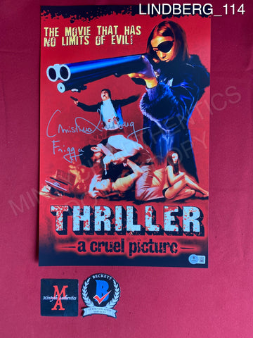 LINDBERG_114 - 11x17 Photo Autographed By Christina Lindberg