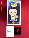 LLOYD_032 - Back To The Future 972 Doc & Einstein Funko Pop! Autographed By Christopher Lloyd