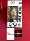 LLOYD_040 - Back To The Future 50 Dr. Emmett Brown Funko Pop! Autographed By Christopher Lloyd