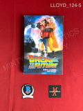 LLOYD_124 - Grays Sports Almanac Book Universal Back To The Future Prop Replica Autographed By Christopher Lloyd