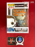 LOREE_025 - Halloween 03 Michael Myers Funko Pop! Autographed By Brad Loree