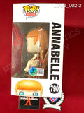 LULU_002 - Annabelle Comes Home 790 Annabelle Funko Pop! Autographed By Lulu Wilson