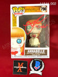 LULU_002 - Annabelle Comes Home 790 Annabelle Funko Pop! Autographed By Lulu Wilson