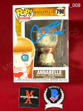 LULU_008 - Annabelle Comes Home 790 Annabelle Funko Pop! Autographed By Lulu Wilson