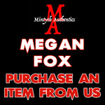 MEGAN FOX Autograph Preorder - PURCHASE ITEM FROM MA