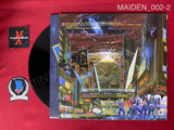 MAIDEN_002 - Iron Maiden "Somewhere In Time" Vinyl Autographed By Bruce Dickinson & Nicko McBrain