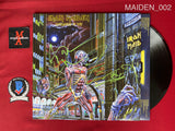 MAIDEN_002 - Iron Maiden "Somewhere In Time" Vinyl Autographed By Bruce Dickinson & Nicko McBrain