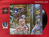 MAIDEN_003 - Iron Maiden "Somewhere In Time" Vinyl Autographed By Bruce Dickinson & Nicko McBrain