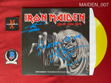 MAIDEN_007 - Iron Maiden "Live In NY" Vinyl Autographed By Bruce Dickinson & Nicko McBrain