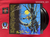MAIDEN_021 - Iron Maiden "Fear of the Dark" Vinyl Autographed By Bruce Dickinson & Nicko McBrain