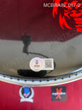 MCBRAIN_017 - Iron Maiden Evans Black Drumhead Autographed By Nicko McBrain