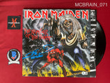 MCBRAIN_071 - Iron Maiden "The Number Of The Beast" Vinyl Autographed By Nicko McBrain