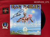 MCBRAIN_075 - Iron Maiden "Seventh Son Of A Seventh Son" Vinyl Autographed By Nicko McBrain