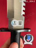 MCCOLL_004 - Real 13" Serated Edge Bowie Knife Autographed By Alex McColl