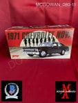 MCGOWAN_080 - "Deathproof" 1971 Chevrolet Nova GMP 1:18 Scale Diecast Car Autographed By Rose McGowan