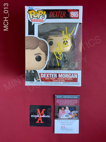 MCH_013 - Dexter 1965 Dexter Morgan Funko Pop! Autographed By Michael C Hall