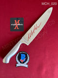 MCH_020 - Real 8" Steel Knife Autographed By Michael C Hall