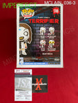 MCLAIN_036 - Terrifier 1749 Little Pale Girl Funko Pop! (IMPERFECT) Autographed By Amelie McLain