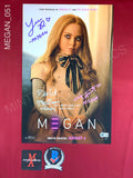 MEGAN_051 - 11x17 Photo Autographed By Amie Donald, Jenna Davis & Violet McGraw