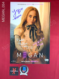 MEGAN_054 - 11x17 Photo Autographed By Amie Donald, Jenna Davis & Violet McGraw