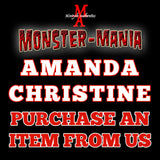 AMANDA CHRISTINE Monster-Mania 66 Autograph Preorder - PURCHASE ITEM FROM US