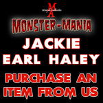 JACKIE EARLE HALEY Monster-Mania Autograph Preorder - PURCHASE ITEM FROM US