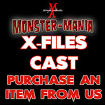 X-FILES CAST Monster-Mania Autograph Preorder - PURCHASE ITEM FROM US
