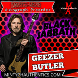GEEZER BUTLER Monster-Mania 67 Autograph Preorder - SEND IN MY OWN ITEM