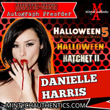 DANIELLE HARRIS Monster-Mania 68 Autograph Preorder - PURCHASE FROM MA