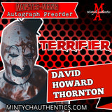 DAVID HOWARD THORNTON Monster-Mania 68 Autograph Preorder - PURCHASE FROM MA