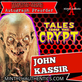JOHN KASSIR Monster-Mania 68 Autograph Preorder - PURCHASE FROM MA