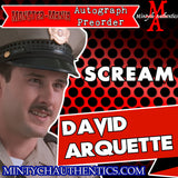 DAVID ARQUETTE Monster-Mania 69 Autograph Preorder - ITEM FROM MA