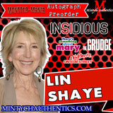 LIN SHAYE Monster-Mania 69 Autograph Preorder - PHOTO FROM MA